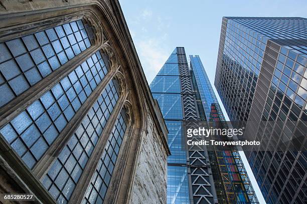 city of london a global financial hub - new and old stock pictures, royalty-free photos & images