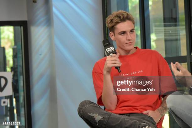 Sammy Wilk attends Build series to discuss his new clothing line Wilk at Build Studio on May 19, 2017 in New York City.