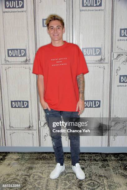 Sammy Wilk attends Build series to discuss his new clothing line Wilk at Build Studio on May 19, 2017 in New York City.