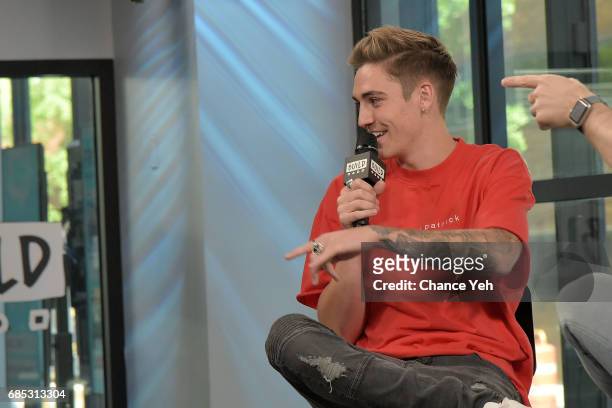 Sammy Wilk attends Build series to discuss his new clothing line Wilk at Build Studio on May 19, 2017 in New York City.