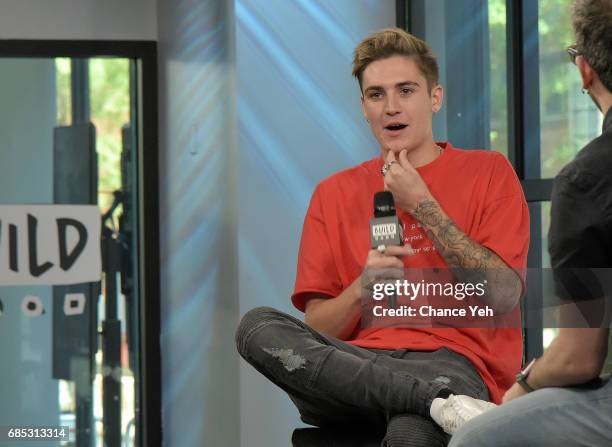 Sammy Wilk attends Build series to discuss his new clothing line Wilk at Build Studio on May 19, 2017 in New York City.