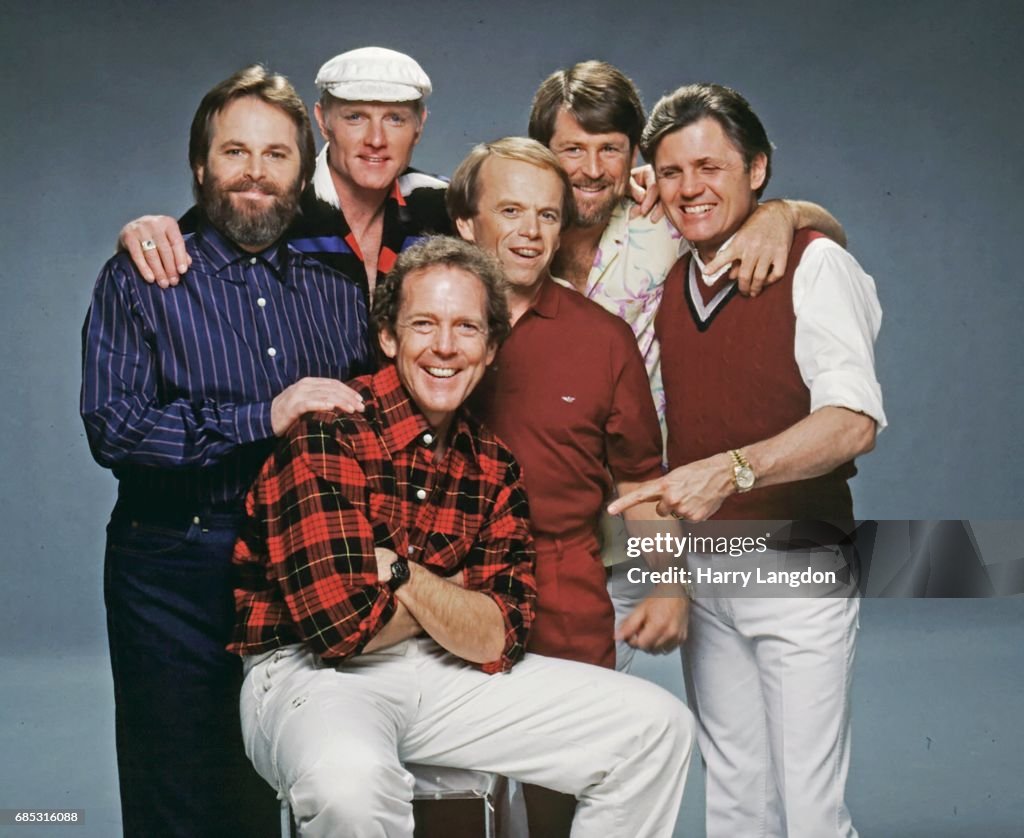The Beach Boys Portrait Session With Harry Langdon