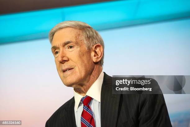 Robert Hormats, vice chairman of Kissinger Associates Inc., speaks during a Bloomberg Television interview in New York, U.S., on Friday, May 19,...