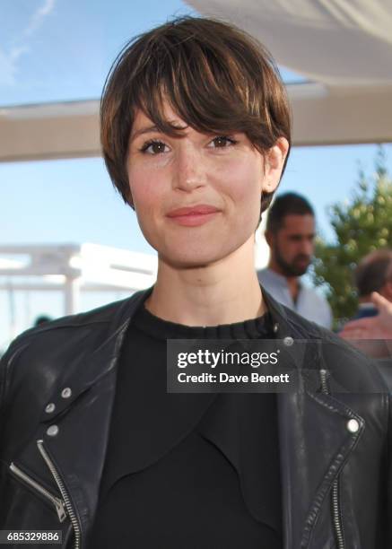 Gemma Arterton attends Focus Features' 15th Anniversary party at the Cannes Film Festival at Baoli Beach on May 19, 2017 in Cannes, France.