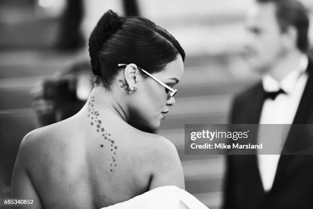 Rihanna during the 70th annual Cannes Film Festival at on May 19, 2017 in Cannes, France.