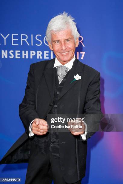 German presenter Frederic Meisner attends the Bayerischer Fernsehpreis 2017 at Prinzregententheater on May 19, 2017 in Munich, Germany.