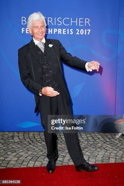 German presenter Frederic Meisner attends the Bayerischer Fernsehpreis 2017 at Prinzregententheater on May 19, 2017 in Munich, Germany.