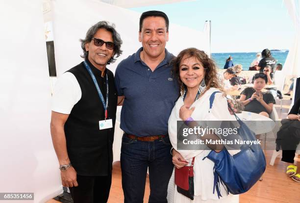 Guests attend From Dhaka to Cannes: A Celebration of Talent hosted by the International Emerging Film Talent Association at La Plage Royale on May...
