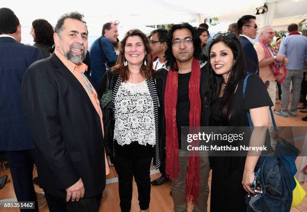 Guests attend From Dhaka to Cannes: A Celebration of Talent hosted by the International Emerging Film Talent Association at La Plage Royale on May...