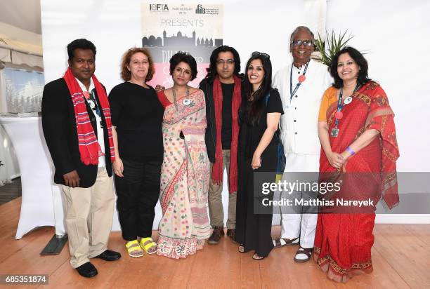 Samia Zaman , Nasiruddin Yousuff and guests attend From Dhaka to Cannes: A Celebration of Talent hosted by the International Emerging Film Talent...