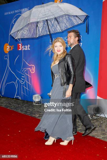 Lara Mandoki attends the Bayerischer Fernsehpreis 2017 at Prinzregententheater on May 19, 2017 in Munich, Germany.