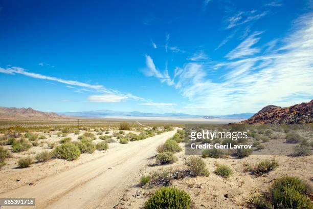 mojave trails national monument: california, united states - deserto de mojave - fotografias e filmes do acervo