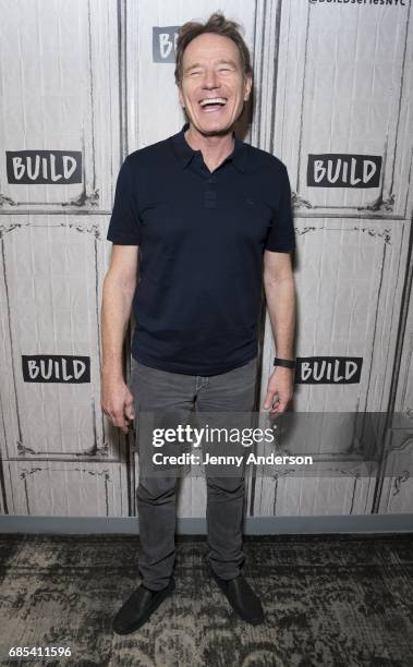 Bryan Cranston attends AOL Build Series at Build Studio on May 19, 2017 in New York City.