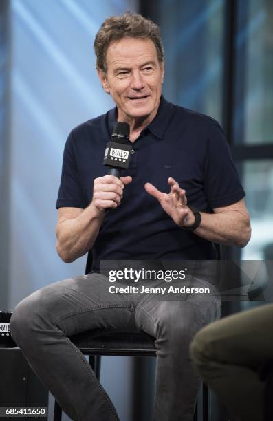 Bryan Cranston attends AOL Build Series at Build Studio on May 19, 2017 in New York City.