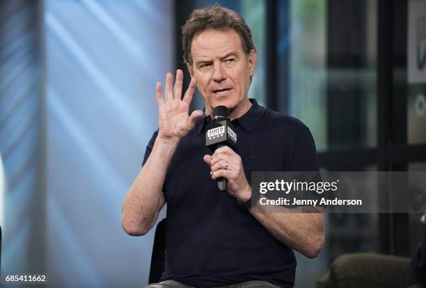 Bryan Cranston attends AOL Build Series at Build Studio on May 19, 2017 in New York City.