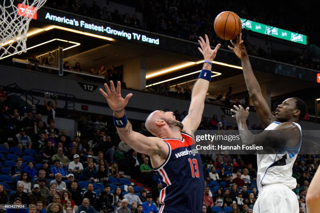 Washington Wizards v Minnesota Timberwolves