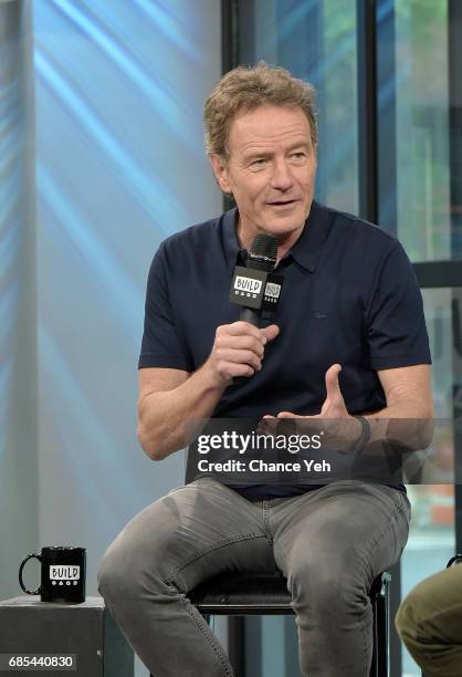 Bryan Cranston attends Build series to discuss his new film "Wakefield" at Build Studio on May 19, 2017 in New York City.