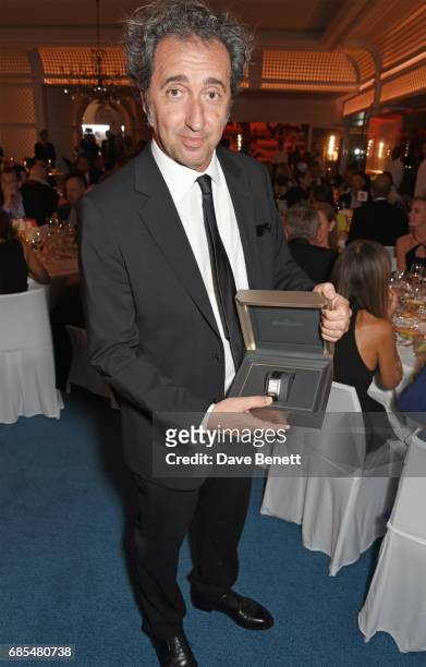 Paolo Sorrentino attends The 9th Annual Filmmakers Dinner hosted by Charles Finch and Jaeger-LeCoultre at Hotel du Cap-Eden-Roc on May 19, 2017 in...