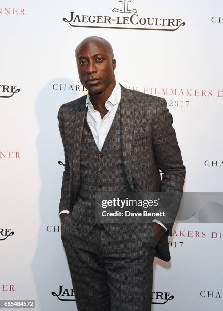 Ozwald Boateng attends The 9th Annual Filmmakers Dinner hosted by Charles Finch and Jaeger-LeCoultre at Hotel du Cap-Eden-Roc on May 19, 2017 in Cap...