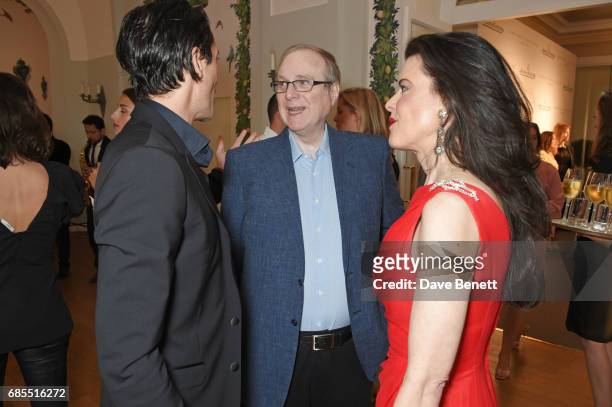 Adrien Brody, Paul Allen and guest attend The 9th Annual Filmmakers Dinner hosted by Charles Finch and Jaeger-LeCoultre at Hotel du Cap-Eden-Roc on...