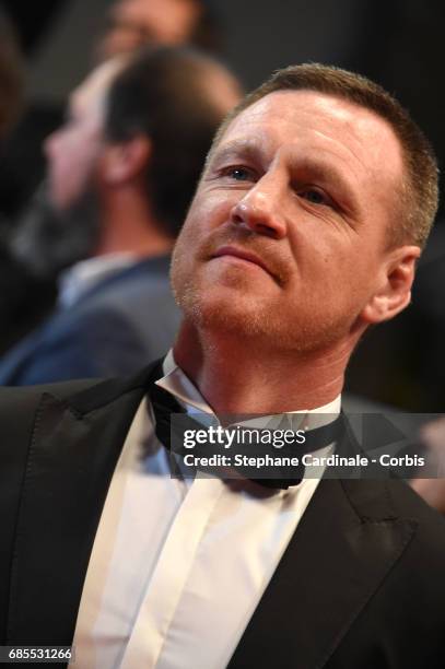 Billy Moore attends the "A Prayer Before Dawn" premiere during the 70th annual Cannes Film Festival at Palais des Festivals on May 19, 2017 in...