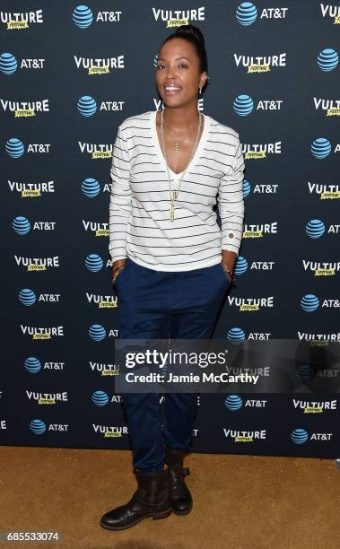 Aisha Tyler attends the Vulture Festival Opening Night Party Presented By AT&T at the Top of The Standard Hotel on May 19, 2017 in New York City.