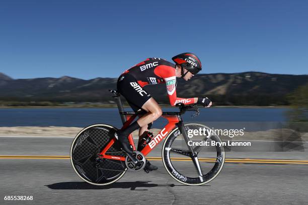 Samuel Sanchez of Spain and the BMC Racing team in action during stage 6 of the AMGEN Tour of California, a 14.9 mile individual time trial around...