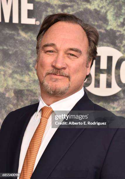 Jim Belushi attends the premiere of Showtime's "Twin Peaks" at The Theatre at Ace Hotel on May 19, 2017 in Los Angeles, California.