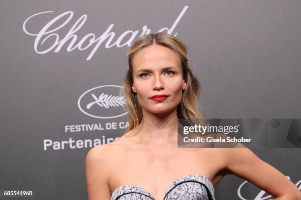 Natasha Poly attends the Chopard SPACE Party, hosted by Chopard's co-president Caroline Scheufele and Rihanna, at Port Canto on May 19 in Cannes,...