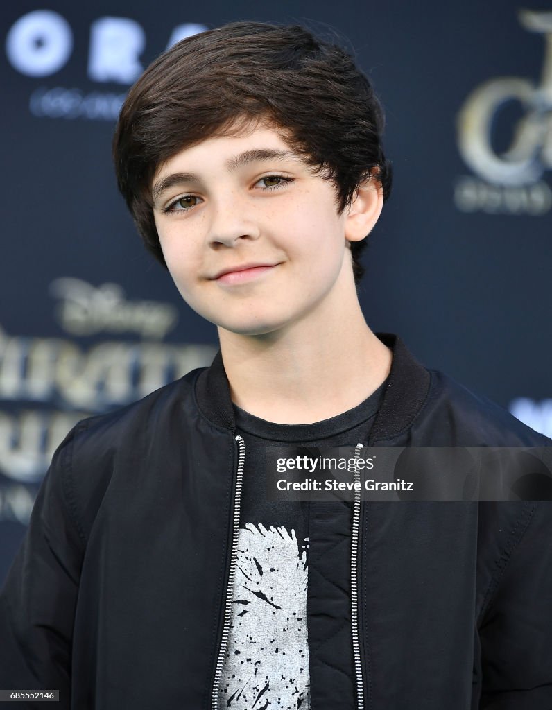Bryce Gheisar arrives at the Premiere Of Disney's "Pirates Of The Bryce Gheisar arrives at the Premiere Of Disney's "Pirates Of The
