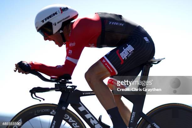 Haimar Zubeldia of Spain riding for Trek-Segafredo rides during stage five of the AMGEN Tour of California from Ontario to Mt. Baldy on May 18, 2017...