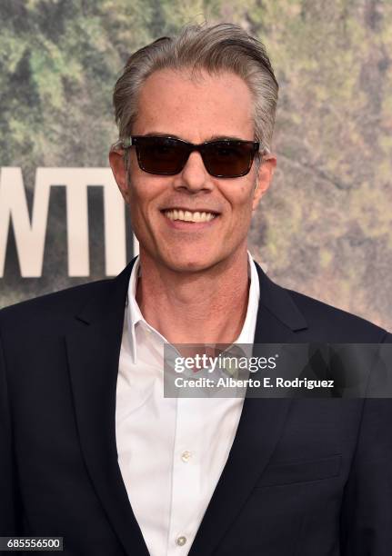 Dana Ashbrook attends the premiere of Showtime's "Twin Peaks" at The Theatre at Ace Hotel on May 19, 2017 in Los Angeles, California.