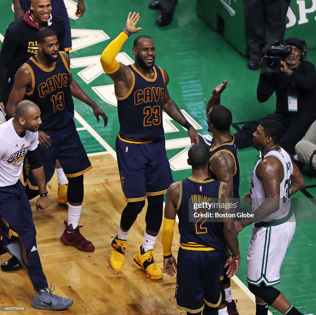 NBA Eastern Conf. Finals: Cleveland Cavaliers Vs Boston Celtics At TD Garden