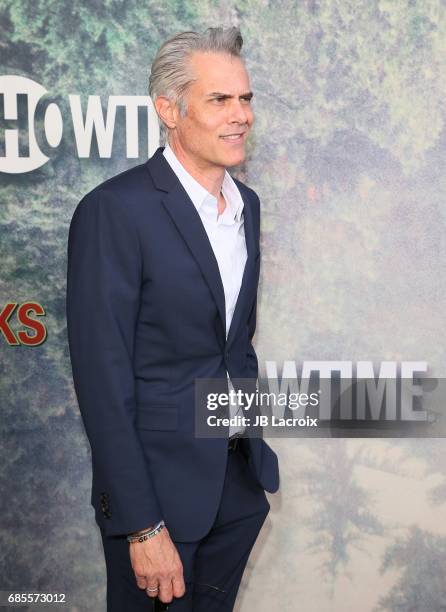 Dana Ashbrook attends the premiere of Showtime's 'Twin Peaks' at The Theatre at Ace Hotel on May 19, 2017 in Los Angeles, California.