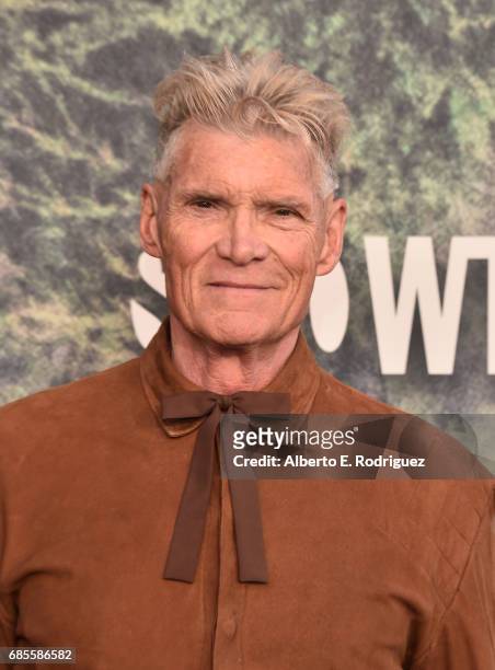 Everett McGill attends the premiere of Showtime's "Twin Peaks" at The Theatre at Ace Hotel on May 19, 2017 in Los Angeles, California.