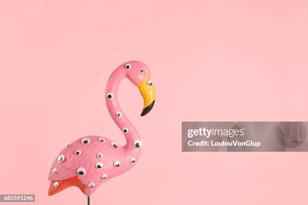 freak pink plastic flamingo