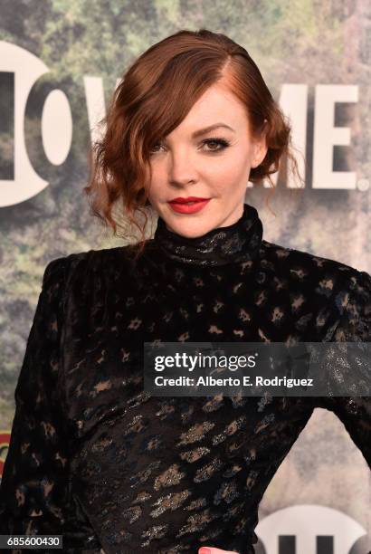 Nicole LaLiberte attends the premiere of Showtime's "Twin Peaks" at The Theatre at Ace Hotel on May 19, 2017 in Los Angeles, California.