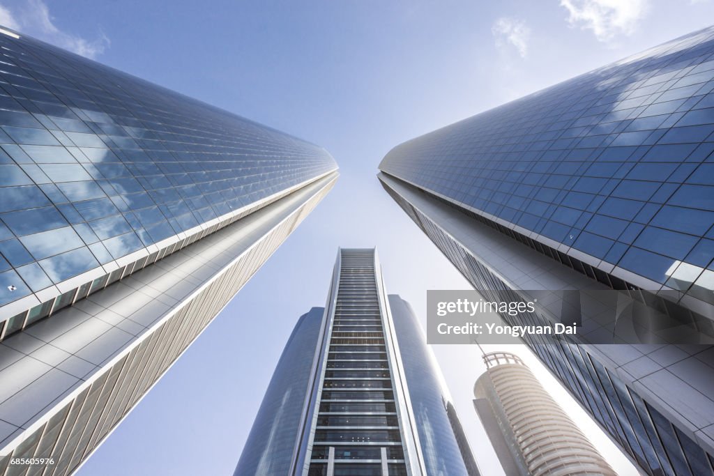 Modern Skyscrapers in Abu Dhabi