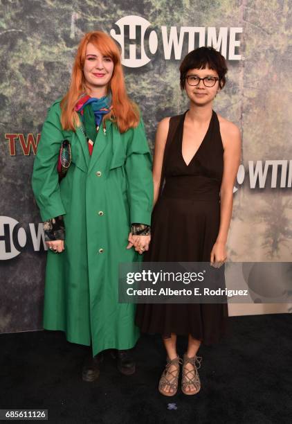 Charlyne Yi attends the premiere of Showtime's "Twin Peaks" at The Theatre at Ace Hotel on May 19, 2017 in Los Angeles, California.