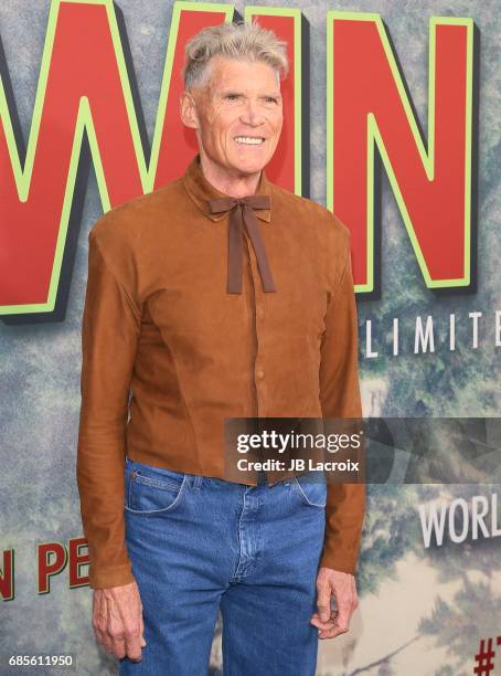 Everett McGill attends the premiere of Showtime's 'Twin Peaks' at The Theatre at Ace Hotel on May 19, 2017 in Los Angeles, California.
