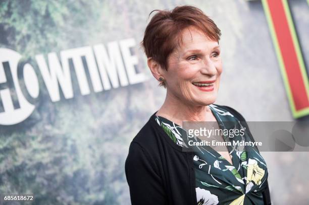 Wendy Robie attends the premiere of Showtime's 'Twin Peaks' at Ace Hotel on May 19, 2017 in Los Angeles, California.
