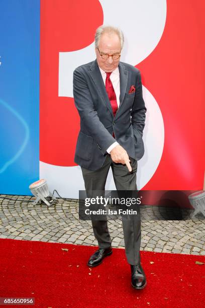 Austrian actor Friedrich von Thun attends the Bayerischer Fernsehpreis 2017 at Prinzregententheater on May 19, 2017 in Munich, Germany.