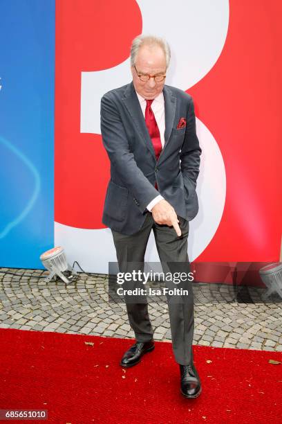 Austrian actor Friedrich von Thun attends the Bayerischer Fernsehpreis 2017 at Prinzregententheater on May 19, 2017 in Munich, Germany.