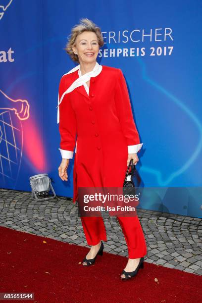 German actress Ilona Gruebel attends the Bayerischer Fernsehpreis 2017 at Prinzregententheater on May 19, 2017 in Munich, Germany.