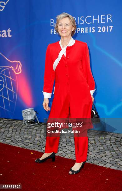 German actress Ilona Gruebel attends the Bayerischer Fernsehpreis 2017 at Prinzregententheater on May 19, 2017 in Munich, Germany.