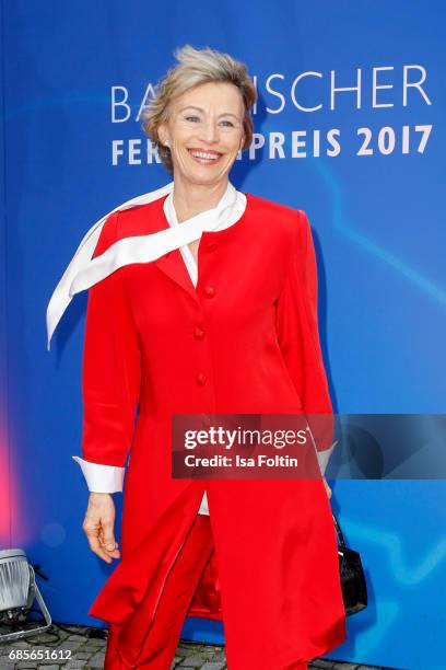 German actress Ilona Gruebel attends the Bayerischer Fernsehpreis 2017 at Prinzregententheater on May 19, 2017 in Munich, Germany.