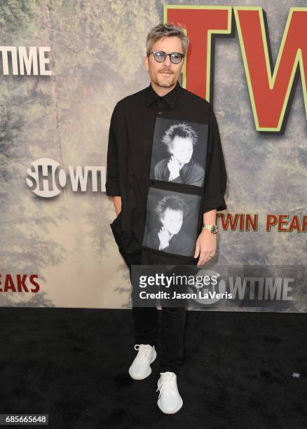 Actor Balthazar Getty attends the premiere of "Twin Peaks" at Ace Hotel on May 19, 2017 in Los Angeles, California.