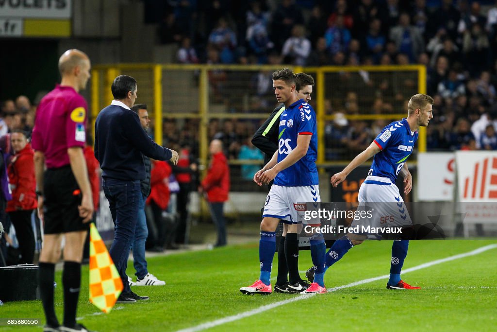 RC Strasbourg Alsace v Bourg en Bresse - Ligue 2