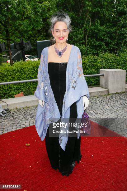 German-austrian actress Irina Wanka attends the Bayerischer Fernsehpreis 2017 at Prinzregententheater on May 19, 2017 in Munich, Germany.