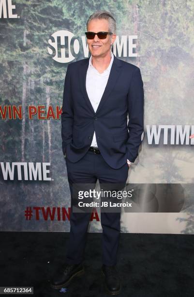 Dana Ashbrook attends the premiere of Showtime's 'Twin Peaks' at The Theatre at Ace Hotel on May 19, 2017 in Los Angeles, California.